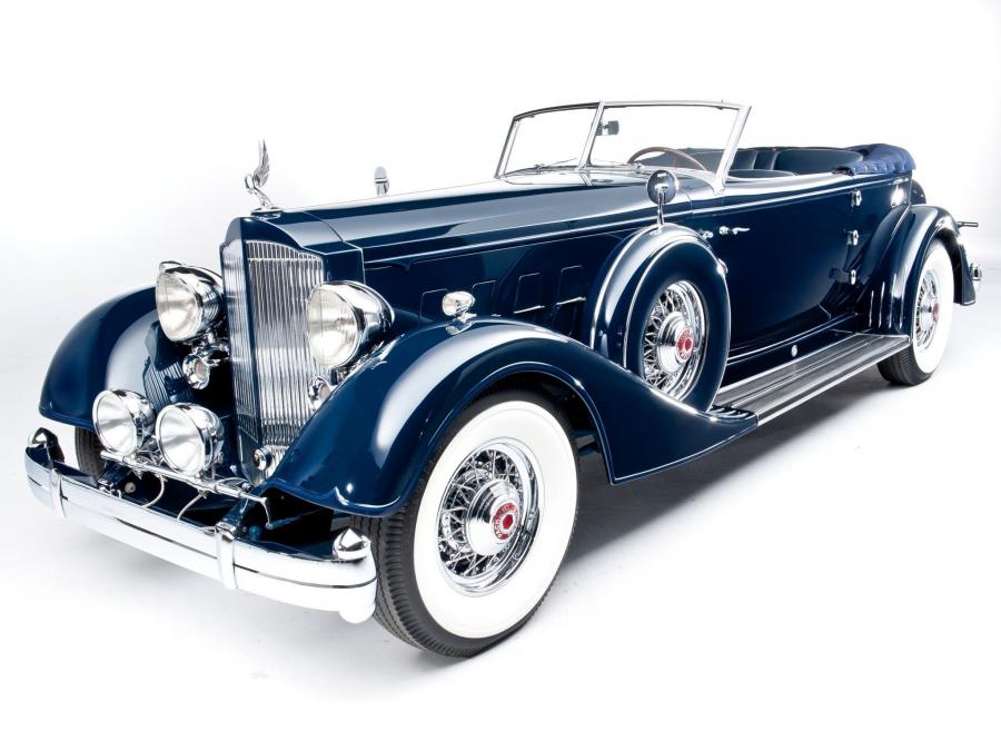  Packard Twelve Convertible Victoria by Dietrich 1934 года  (фото 39 из 39)